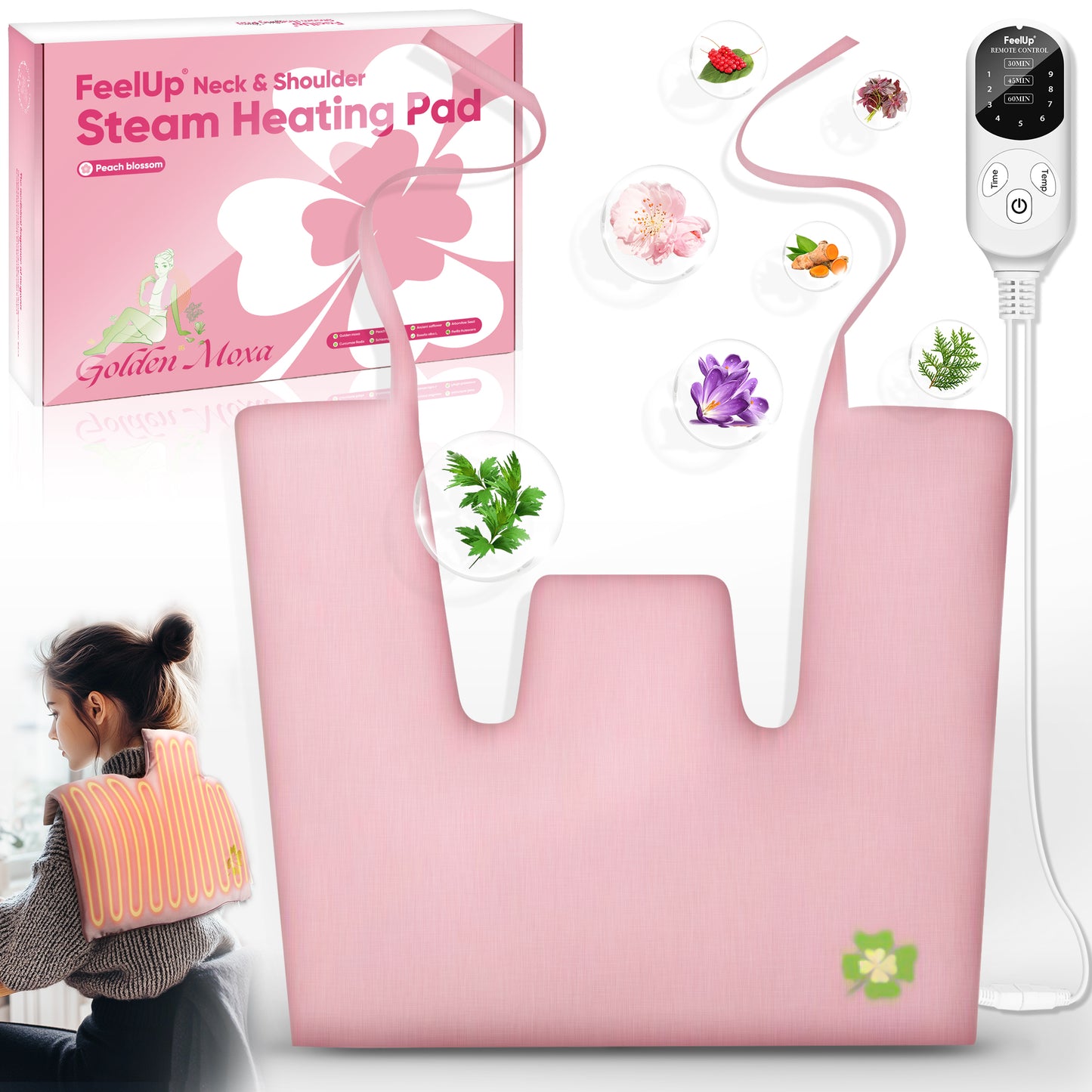 Feelup Heating Pad for Neck and Shoulder
